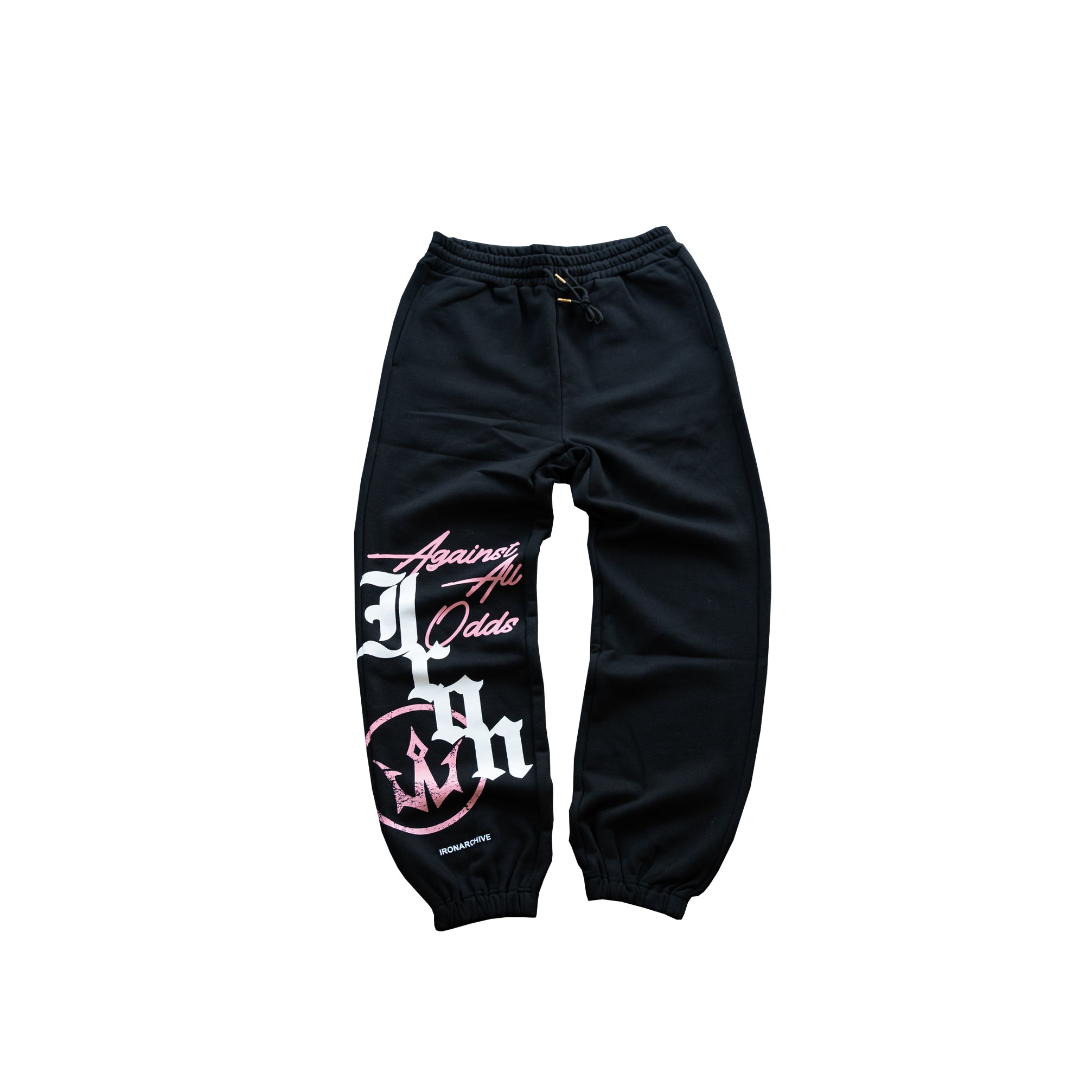 AAO SweatPants - Black/Pink