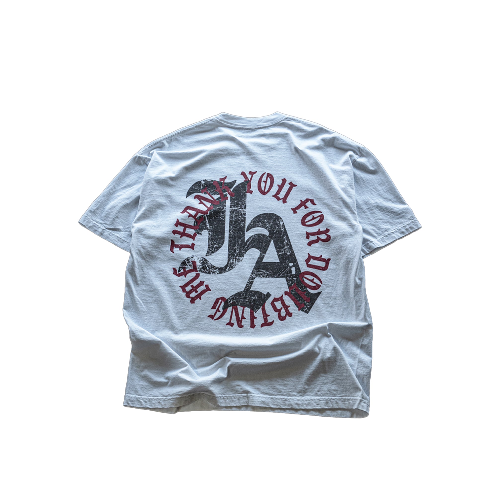 TYFDM Tee- Brown/Red