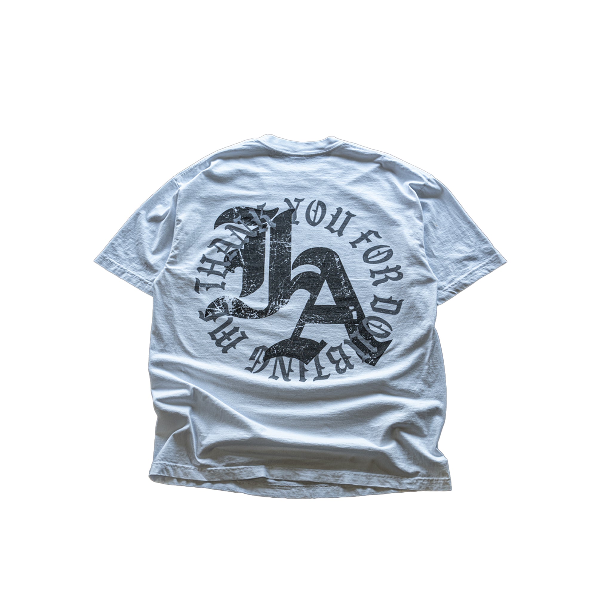 TYFDM Tee- Black/Grey