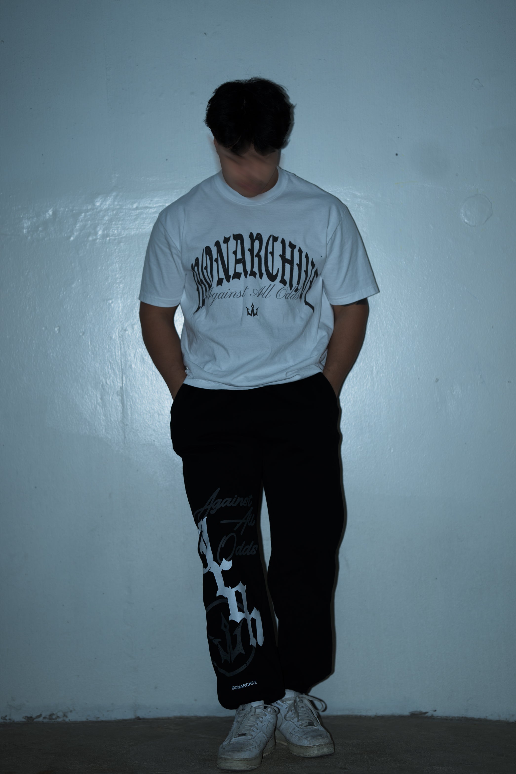 TYFDM Tee- Black/Grey